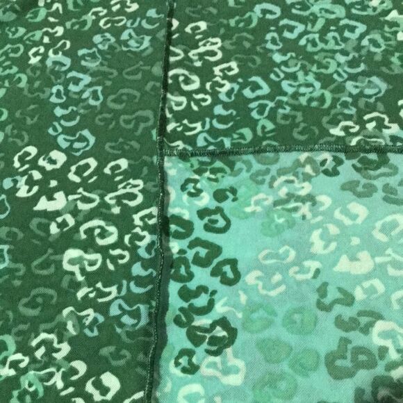 LOGO Layers by Lori Goldstein Sheer Mesh Patchwork Top - Picture 3 of 4